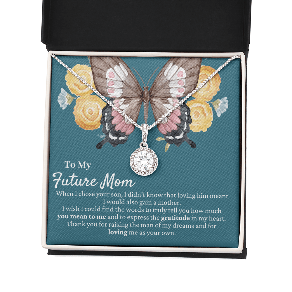 Future Mother-in-Law Gift | Mother's Day Present, Butterfly Necklace, Mother Of The Groom Gift, Meaningful Gift from Daughter-in-Law