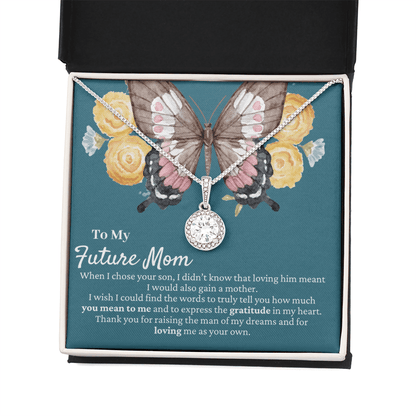 Future Mother-in-Law Gift | Mother's Day Present, Butterfly Necklace, Mother Of The Groom Gift, Meaningful Gift from Daughter-in-Law