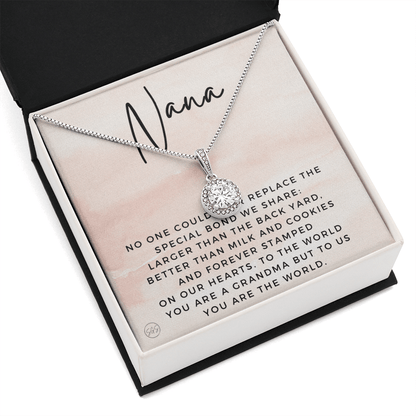 Gift for Nana | Grandmother Nickname, Grandma, Mother's Day Necklace, Birthday, Get Well, Missing You, Nana Definition, Christmas, From Family Grandkids  Granddaughter Grandson 1118aE