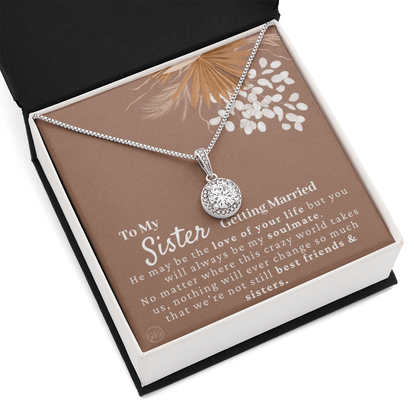 My Sister Getting Married Gift | For the Bride, Engagement, Bridal Shower Present, From Sister of the Bride, Wedding Present for Sister 34eE