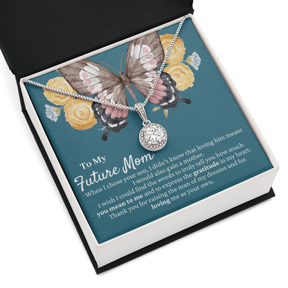 Future Mother-in-Law Gift | Mother's Day Present, Butterfly Necklace, Mother Of The Groom Gift, Meaningful Gift from Daughter-in-Law