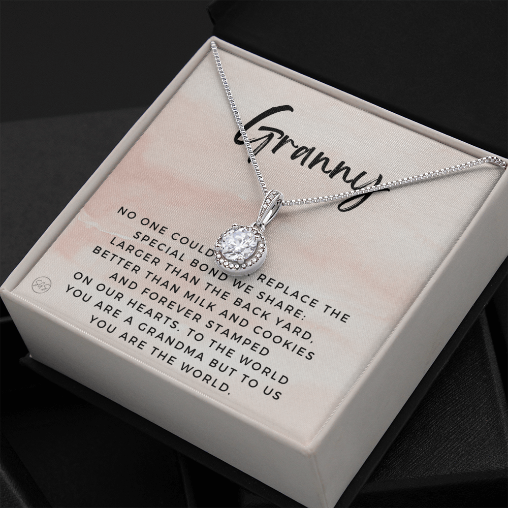 Gift for Granny | Grandmother Nickname, Grandma, Mother's Day Necklace, Birthday, Get Well, Missing You, Granny Definition, Christmas, From Family Grandkids  Granddaughter Grandson 1118aE