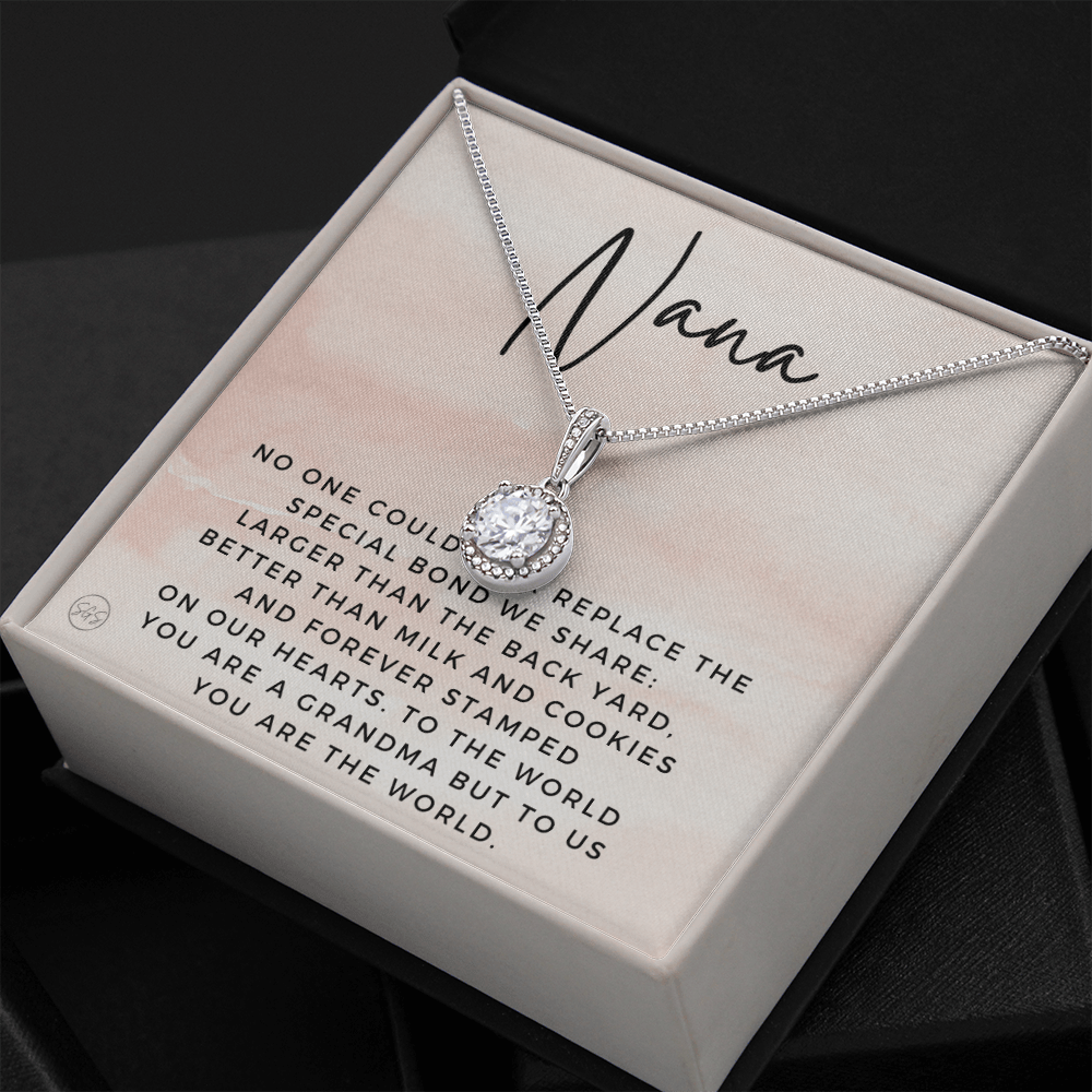 Gift for Nana | Grandmother Nickname, Grandma, Mother's Day Necklace, Birthday, Get Well, Missing You, Nana Definition, Christmas, From Family Grandkids  Granddaughter Grandson 1118aE