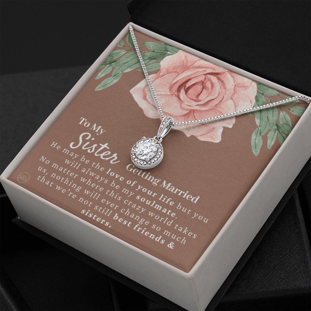 My Sister Getting Married Gift | For the Bride, Engagement, Bridal Shower Present, From Sister of the Bride, Wedding Present for Sister 34dE