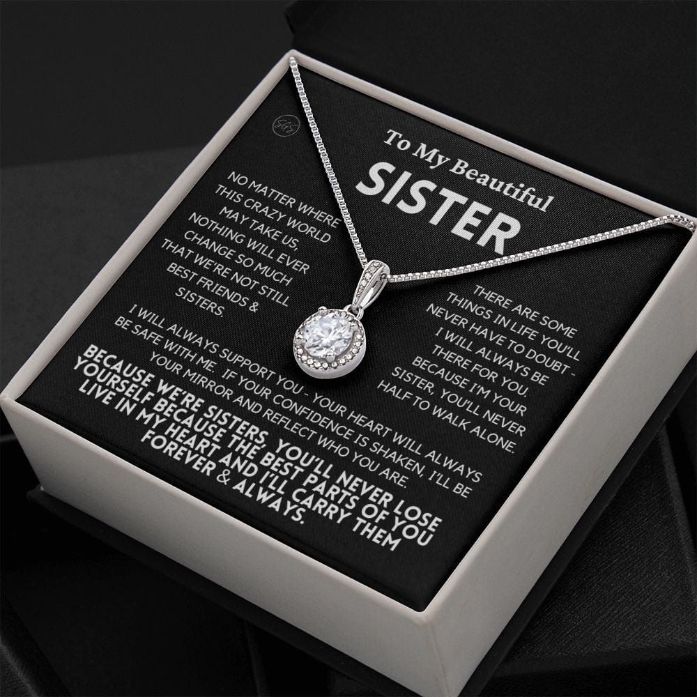 Sister Gift | Sister Christmas Gift, Sister Necklace, Birthday Gift for My Sister, Sentimental Gift Sisters, Christmas Gifts for Sister, 3