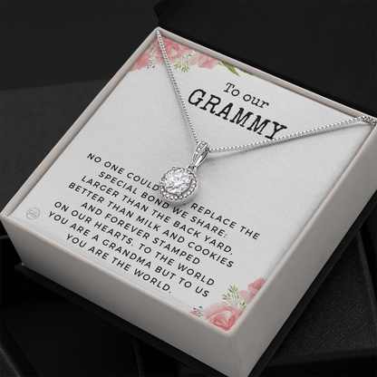 Gift for Grammy | Grandmother Nickname, Grandma, Mother's Day Necklace, Birthday, Get Well, Missing You, Grammy Definition, Christmas, From Family Grandkids  Granddaughter Grandson 1118dE