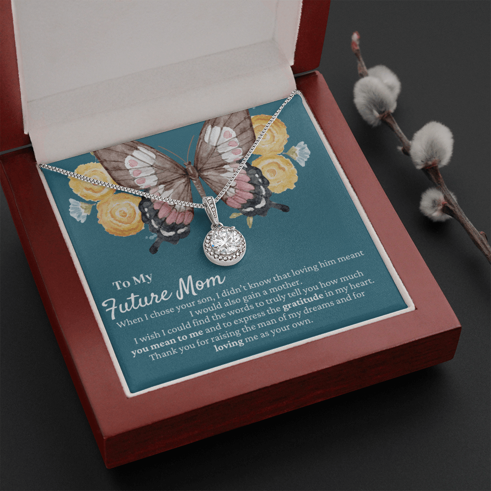 Future Mother-in-Law Gift | Mother's Day Present, Butterfly Necklace, Mother Of The Groom Gift, Meaningful Gift from Daughter-in-Law