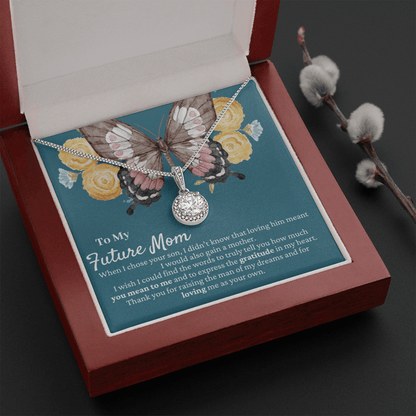 Future Mother-in-Law Gift | Mother's Day Present, Butterfly Necklace, Mother Of The Groom Gift, Meaningful Gift from Daughter-in-Law
