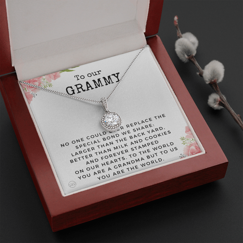 Gift for Grammy | Grandmother Nickname, Grandma, Mother's Day Necklace, Birthday, Get Well, Missing You, Grammy Definition, Christmas, From Family Grandkids  Granddaughter Grandson 1118dE