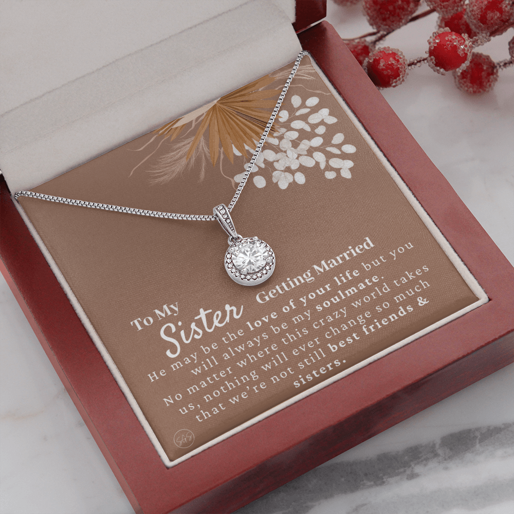 My Sister Getting Married Gift | For the Bride, Engagement, Bridal Shower Present, From Sister of the Bride, Wedding Present for Sister 34eE