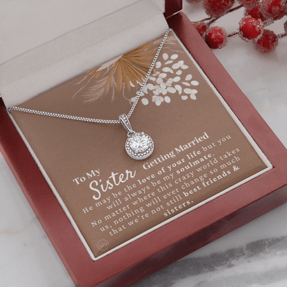 My Sister Getting Married Gift | For the Bride, Engagement, Bridal Shower Present, From Sister of the Bride, Wedding Present for Sister 34eE
