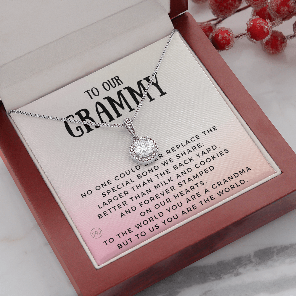 Gift for Grammy | Grandmother Nickname, Grandma, Mother's Day Necklace, Birthday, Get Well, Missing You, Grammy Definition, Christmas, From Family Grandkids  Granddaughter Grandson 1118aE