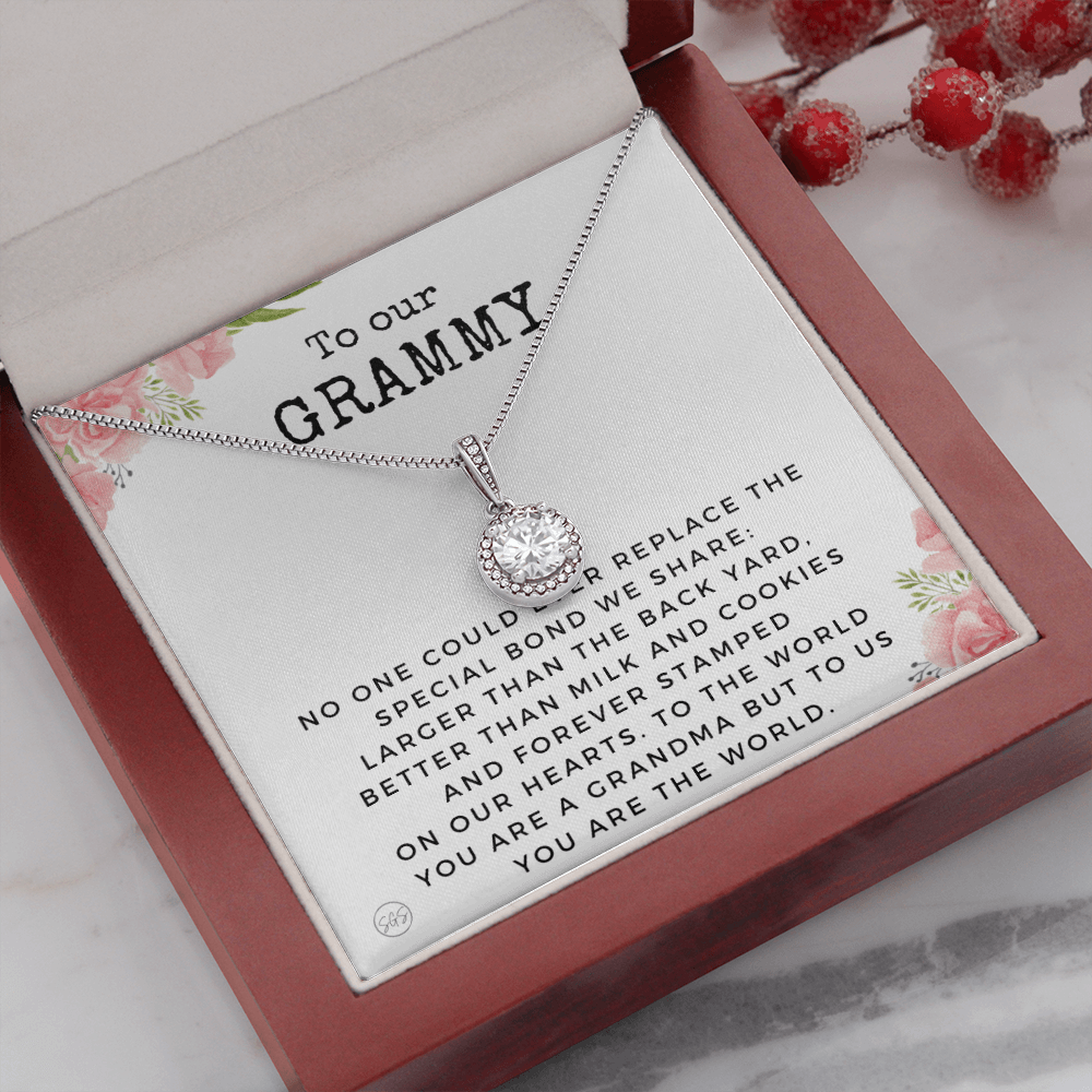 Gift for Grammy | Grandmother Nickname, Grandma, Mother's Day Necklace, Birthday, Get Well, Missing You, Grammy Definition, Christmas, From Family Grandkids  Granddaughter Grandson 1118dE