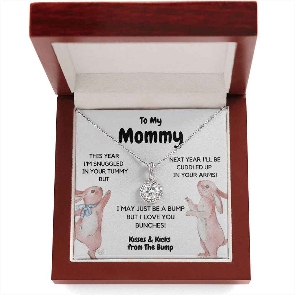 Baby to Mom Gift | Mother's Day Present from the Baby Bump, Mommy To Be Necklace, Gift for Expecting Mom From Baby Boy or Girl, New Mom 05E