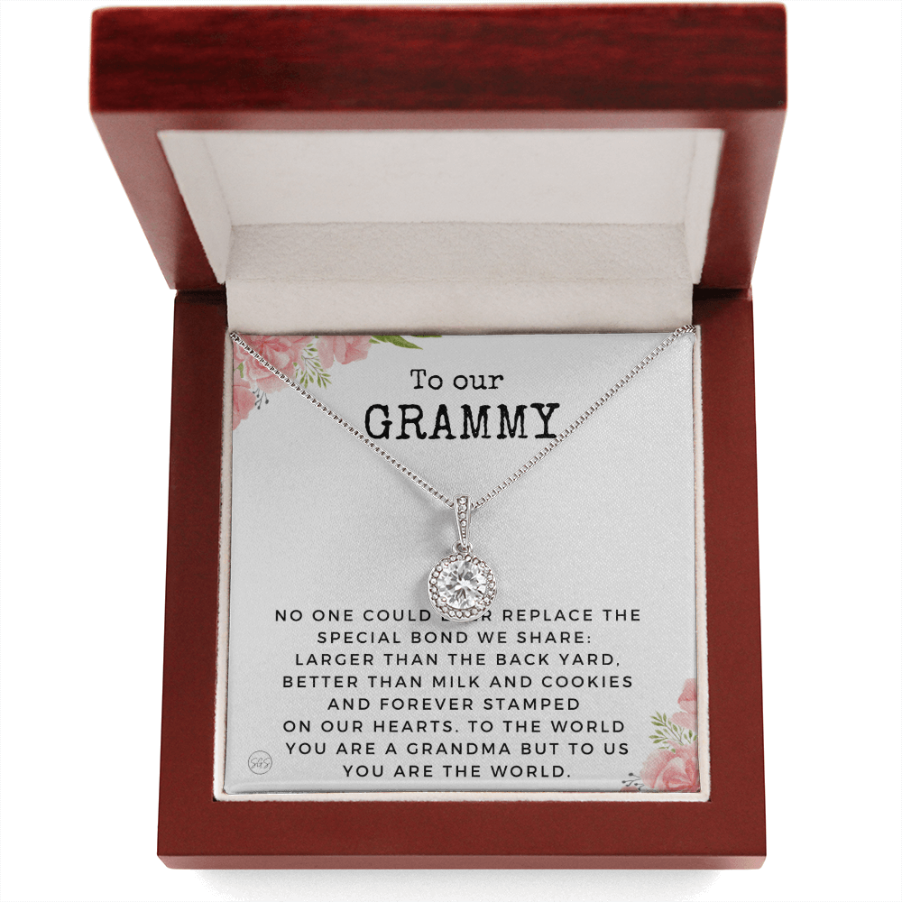 Gift for Grammy | Grandmother Nickname, Grandma, Mother's Day Necklace, Birthday, Get Well, Missing You, Grammy Definition, Christmas, From Family Grandkids  Granddaughter Grandson 1118dE