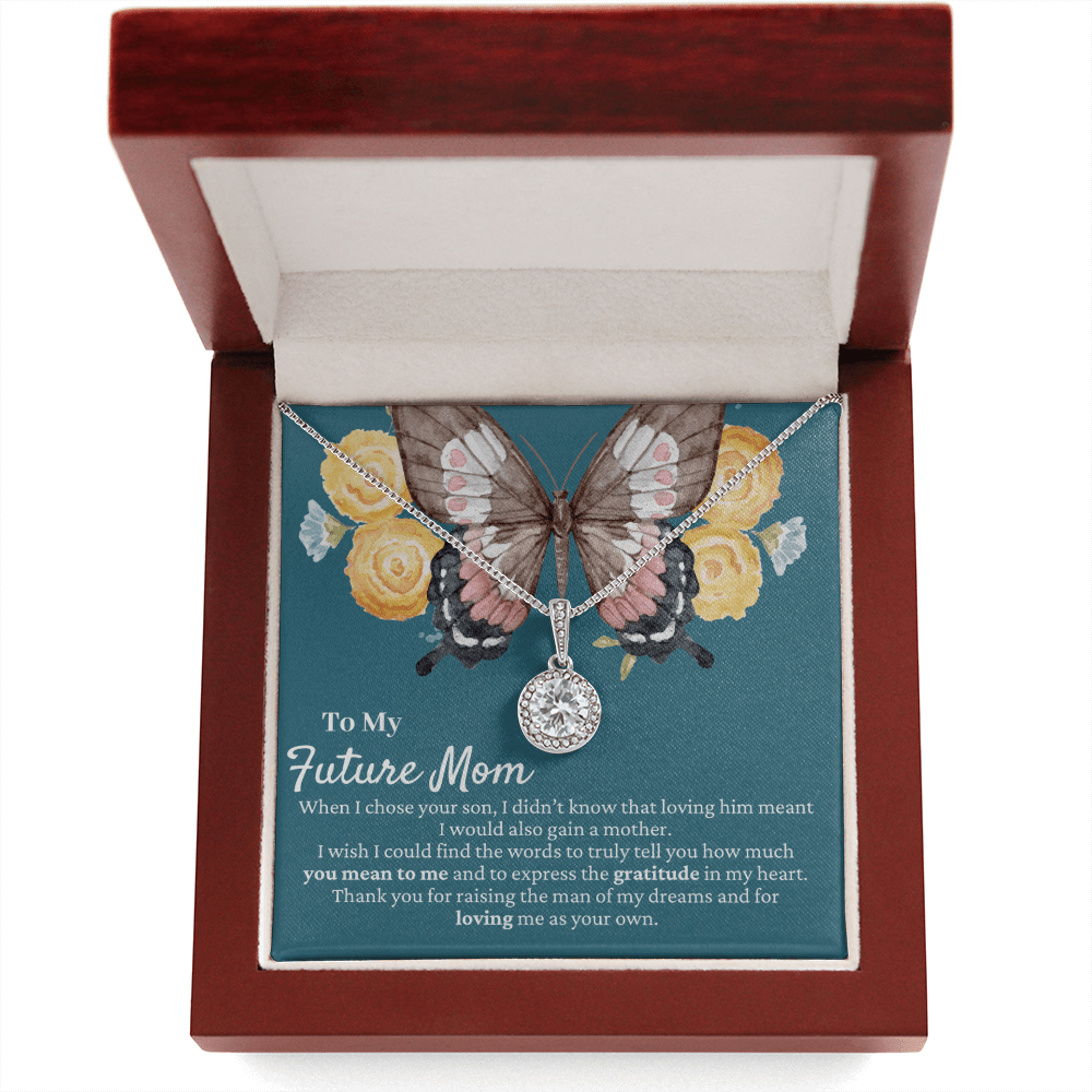 Future Mother-in-Law Gift | Mother's Day Present, Butterfly Necklace, Mother Of The Groom Gift, Meaningful Gift from Daughter-in-Law
