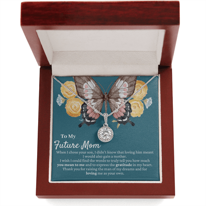 Future Mother-in-Law Gift | Mother's Day Present, Butterfly Necklace, Mother Of The Groom Gift, Meaningful Gift from Daughter-in-Law