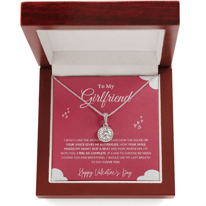 Girlfriend - Last Breath - Eternal Hope Necklace | Anniversary Gift for Girlfriend, From Boyfriend, From Partner, Valentine's Day Present