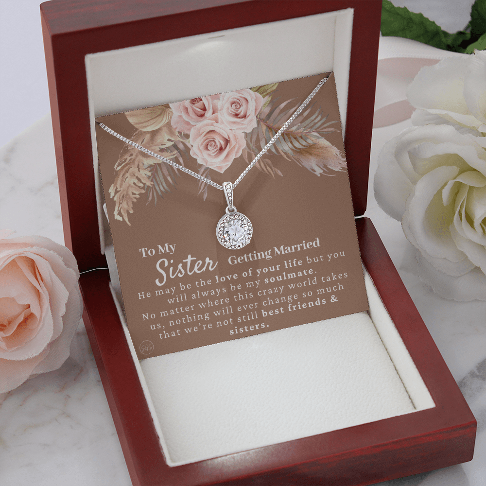 My Sister Getting Married Gift | For the Bride, Engagement, Bridal Shower Present, From Sister of the Bride, Wedding Present for Sister 34fE