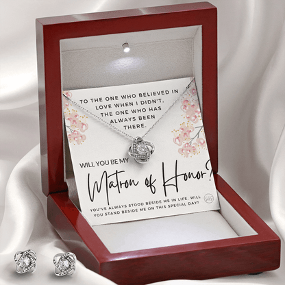 MT6 Love Knot with Earrings