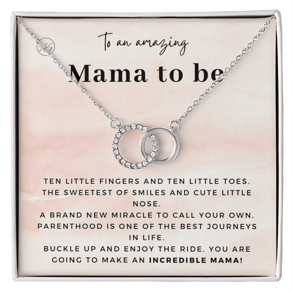 First Time Mom Gift | Girl Mom, New Mama To Be Jewelry, New Mom Necklace, New Mommy Baby Shower Gift, Pregnancy Gift for Best Friend