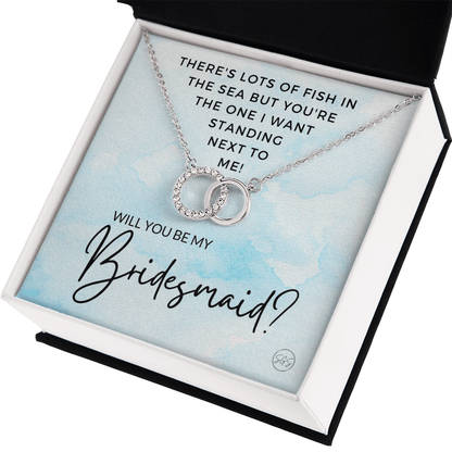Beach Bridesmaid Proposal | Beach Wedding, Ocean Theme, Will You Be My Bridesmaid? Bridal Party Gift, Beach Bridal Shower, Mermaid Party
