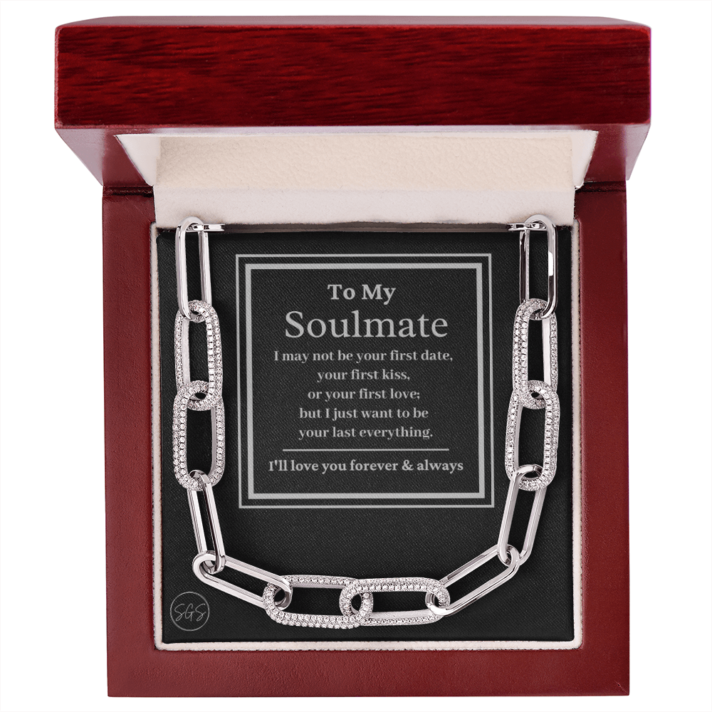 Soulmate - Seven Hundred Reasons Necklace | Silver Soulmate Necklace for Women, Anniversary Gift for Girlfriend, Soulmate Jewelry for Wife