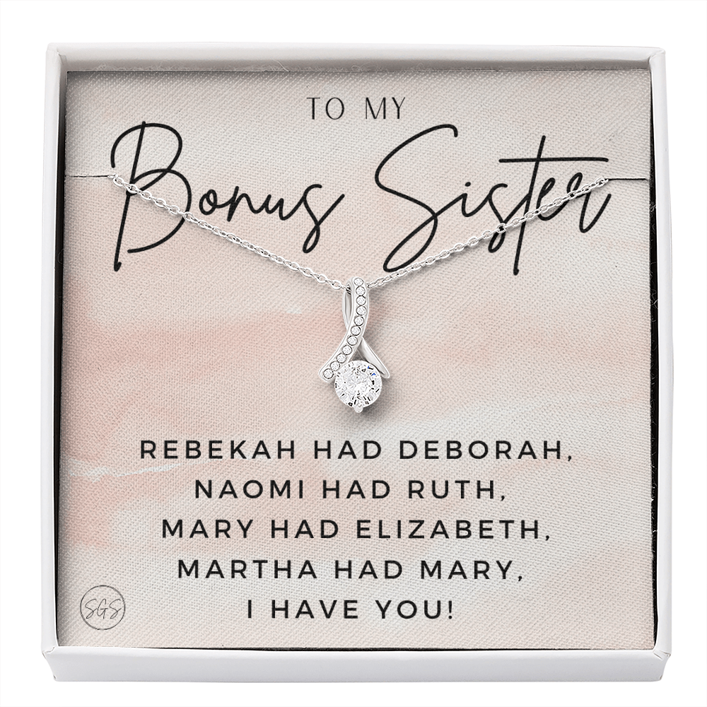 Bonus Sister Gift | Christian Necklace