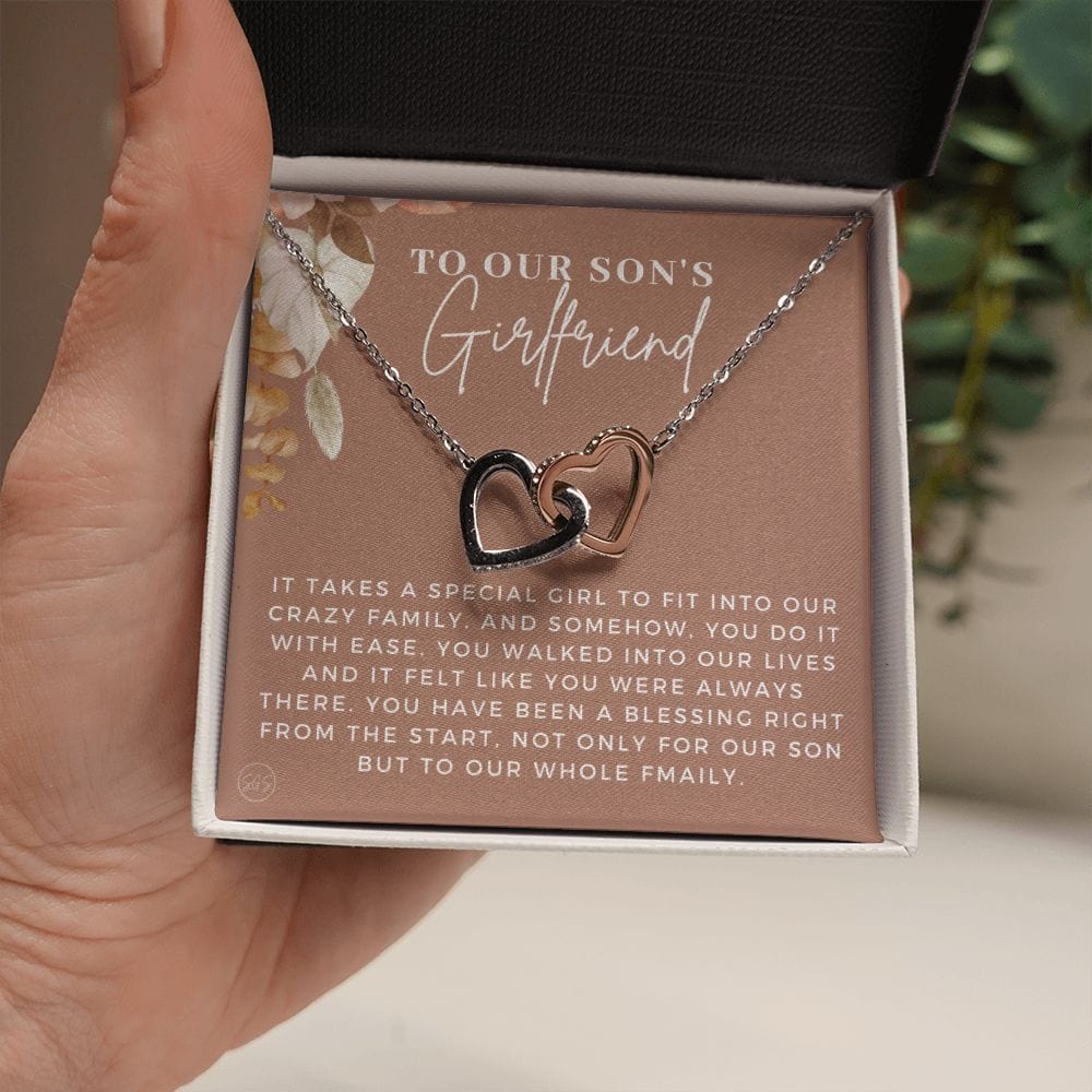 Son's Girlfriend Gift | Custom Gift For Son's Girlfriend, Christmas Gift For Sons Girlfriend, Personalized Necklace, Birthday Gift for Her