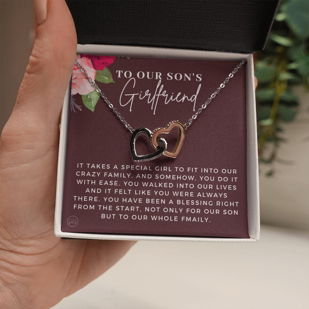 Son's Girlfriend Gift | Custom Gift For Son's Girlfriend, Christmas Gift For Sons Girlfriend, Personalized Necklace, Birthday Gift for Her