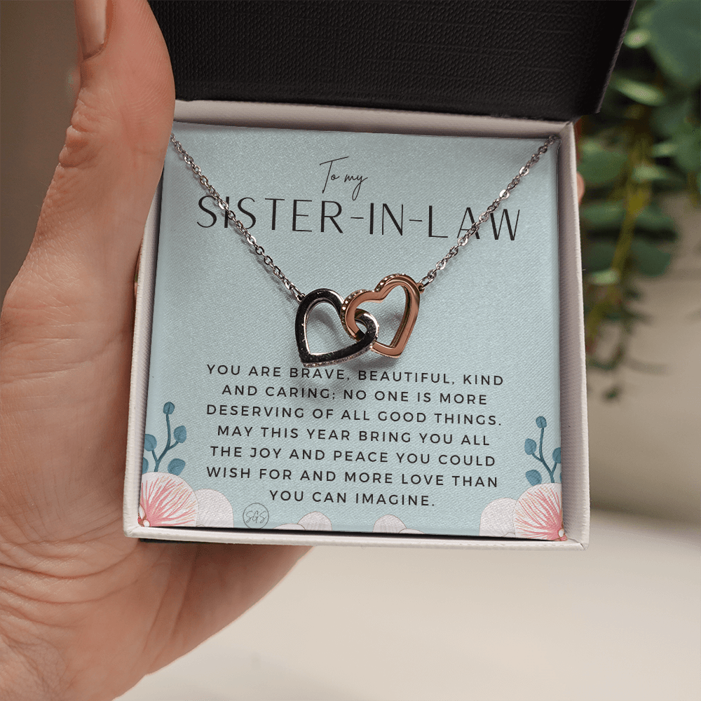 Sister-in-Law Gifts | Husband's Sister, Wife's Sister, Christmas Gift for Sister in Law, Birthday, Wedding, Future Sister Necklace 1103cHA