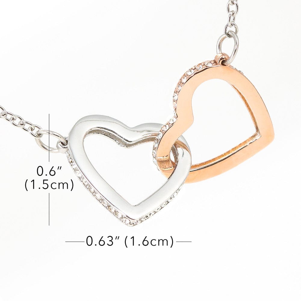 1126a5 Hearts Necklace