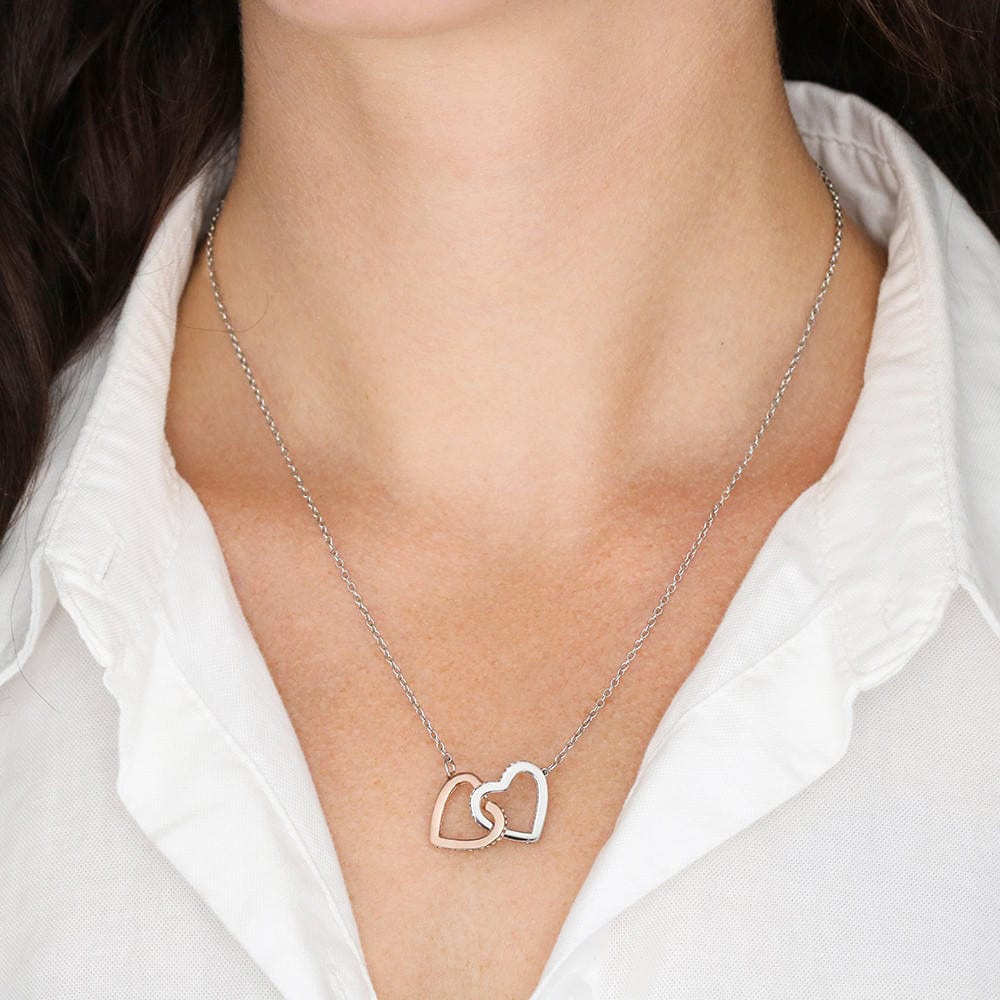 1129f Hearts Necklace