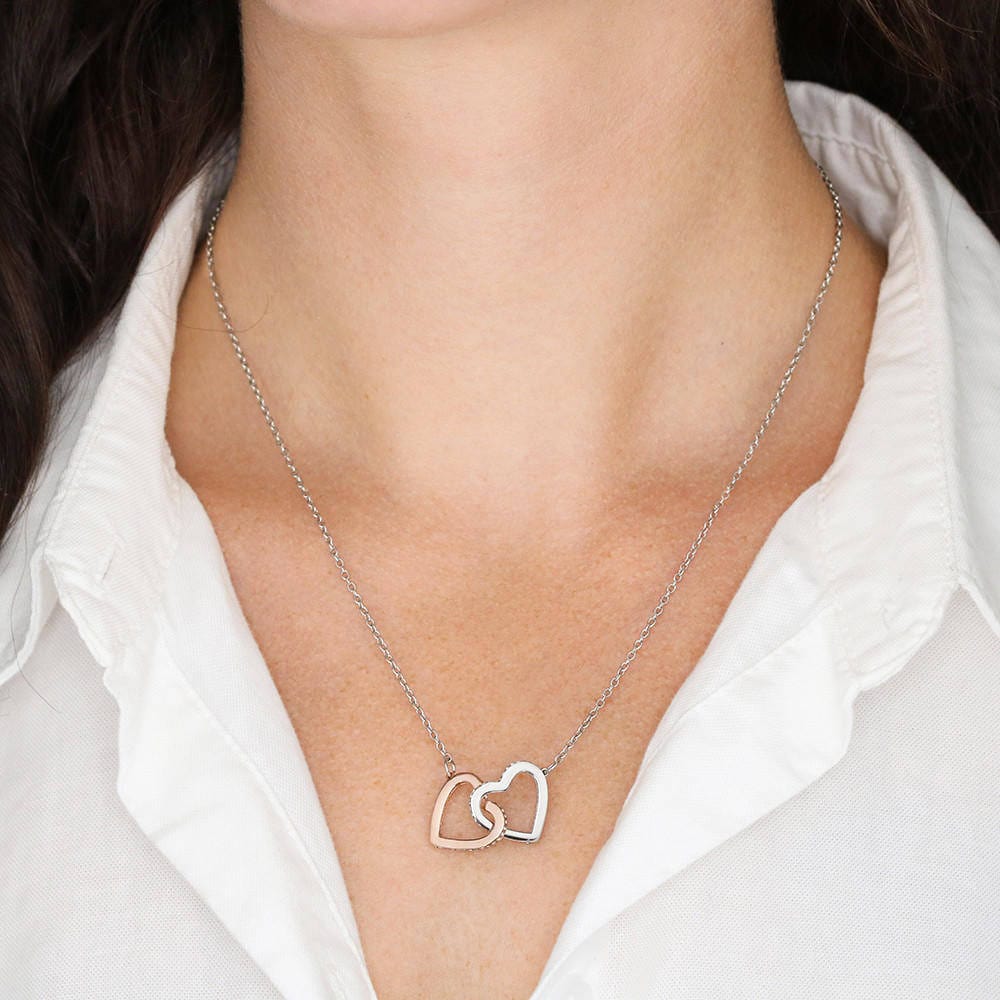 new mom 0709m Hearts Necklace