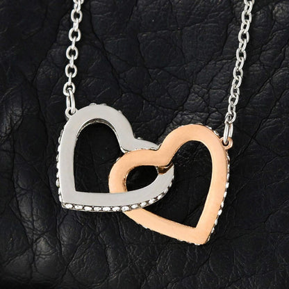1215a9 Hearts Necklace