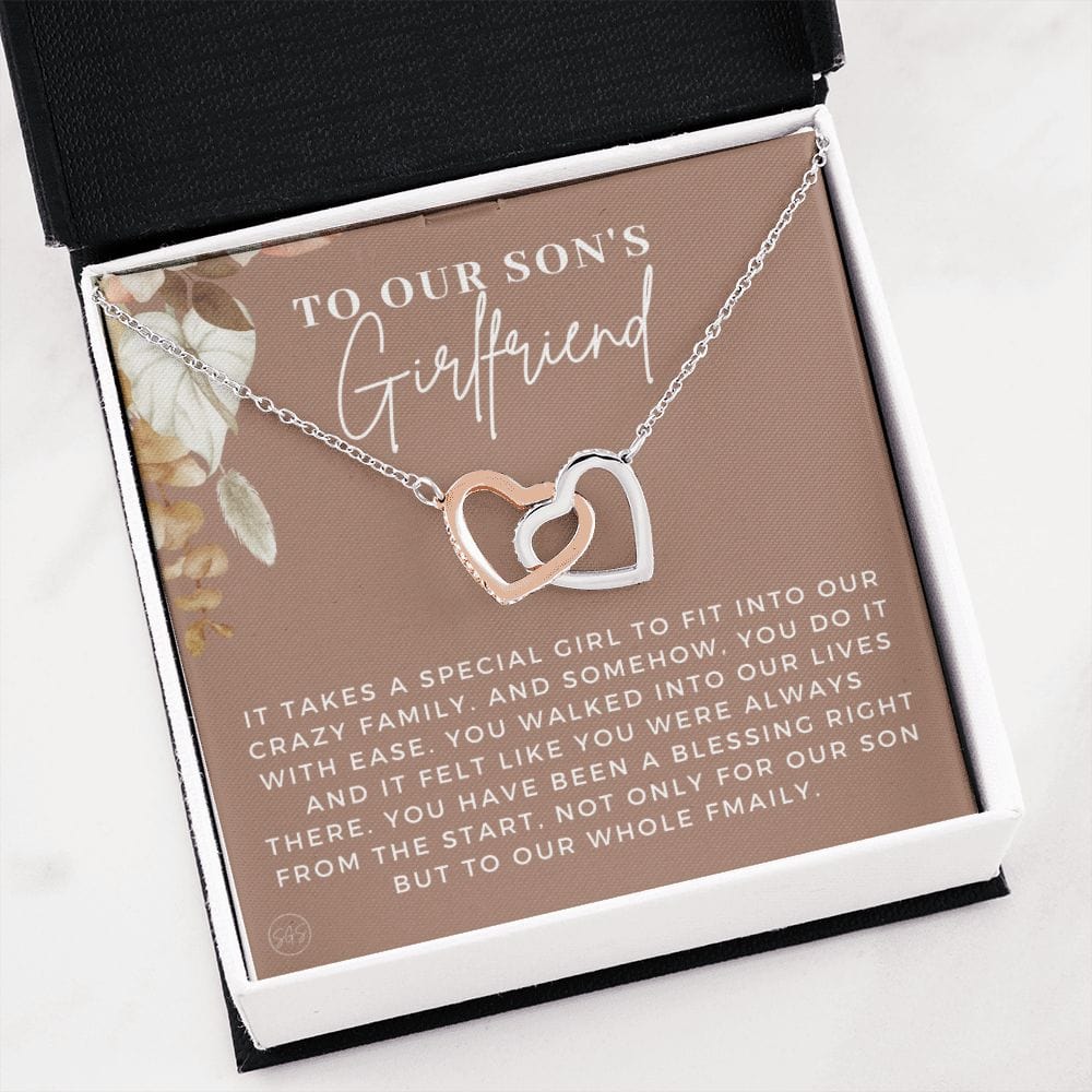 Son's Girlfriend Gift | Custom Gift For Son's Girlfriend, Christmas Gift For Sons Girlfriend, Personalized Necklace, Birthday Gift for Her