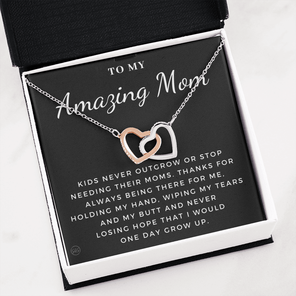 For An Incredible Mom | Gift for Mom, Christmas Gift, Mother's Day Necklace, From Daughter, Gift for New Mom, Pregnant Sister Gift 1112dHA