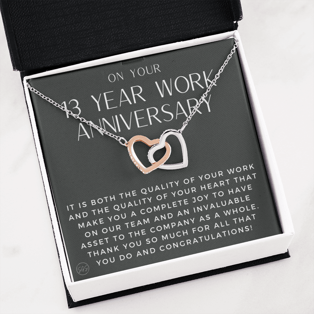 1215a13 Hearts Necklace