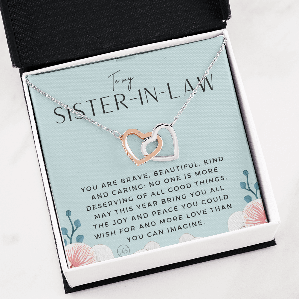 Sister-in-Law Gifts | Husband's Sister, Wife's Sister, Christmas Gift for Sister in Law, Birthday, Wedding, Future Sister Necklace 1103cHA