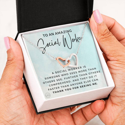 0922d social worker.png Hearts Necklace