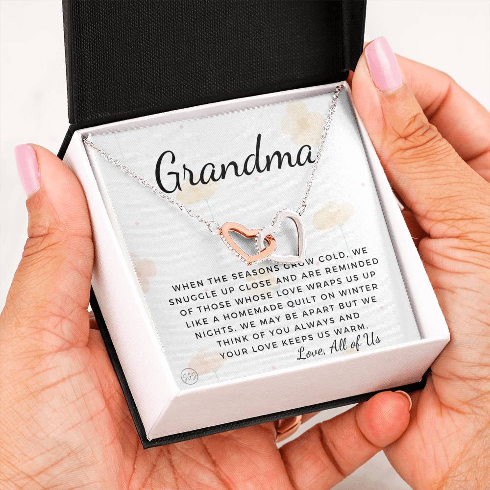 0928 Grandma from All of Us Hearts Necklace