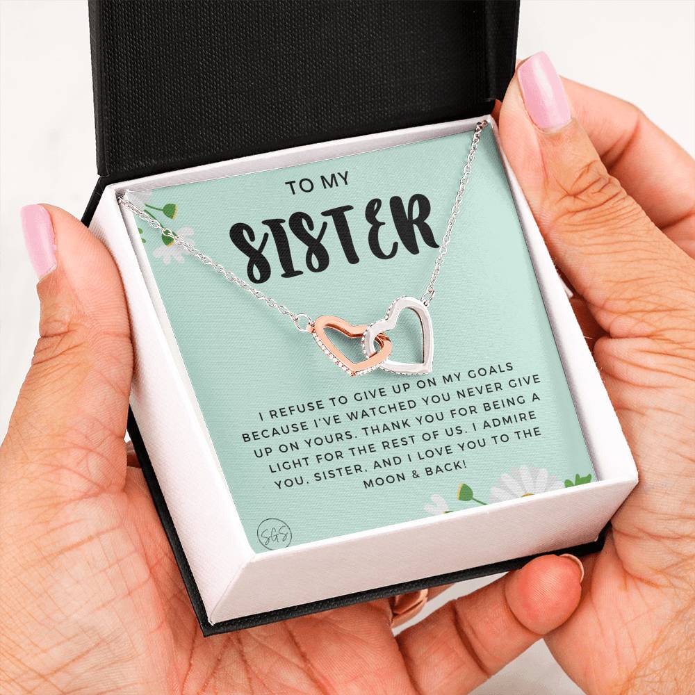 Sister 0705F Hearts Necklace
