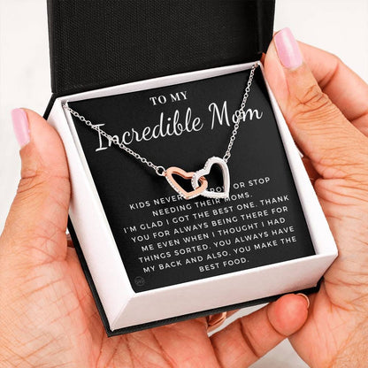 1112c Hearts Necklace