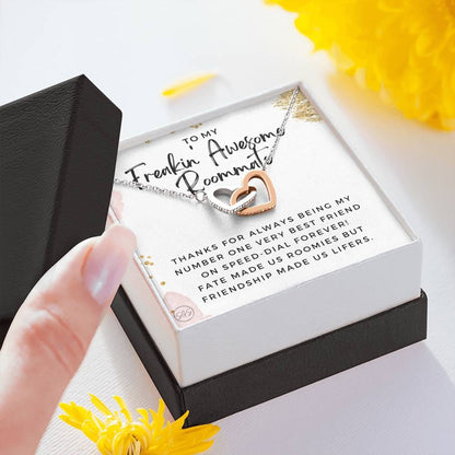 0820b Hearts Necklace