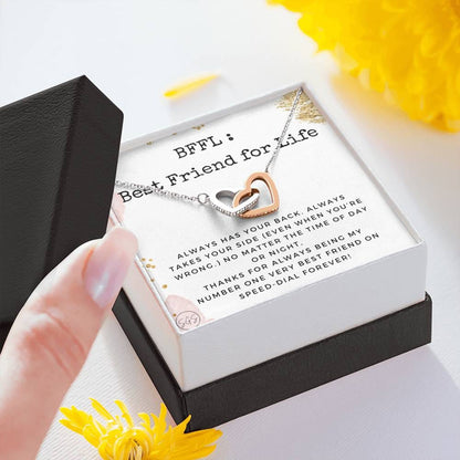 0820f Hearts Necklace