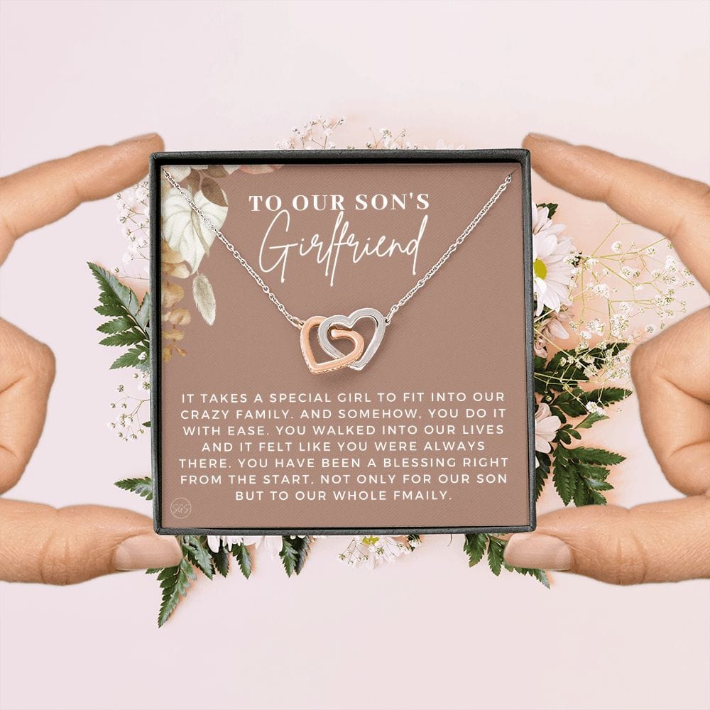 Son's Girlfriend Gift | Custom Gift For Son's Girlfriend, Christmas Gift For Sons Girlfriend, Personalized Necklace, Birthday Gift for Her