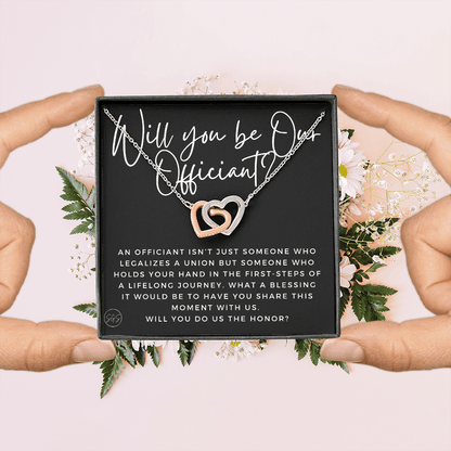 Will You Be Our Wedding Officiant? Officiant Proposal Gift, Wedding Planning, From the Bride & Groom 0817cH