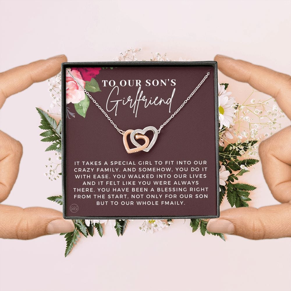 Son's Girlfriend Gift | Custom Gift For Son's Girlfriend, Christmas Gift For Sons Girlfriend, Personalized Necklace, Birthday Gift for Her