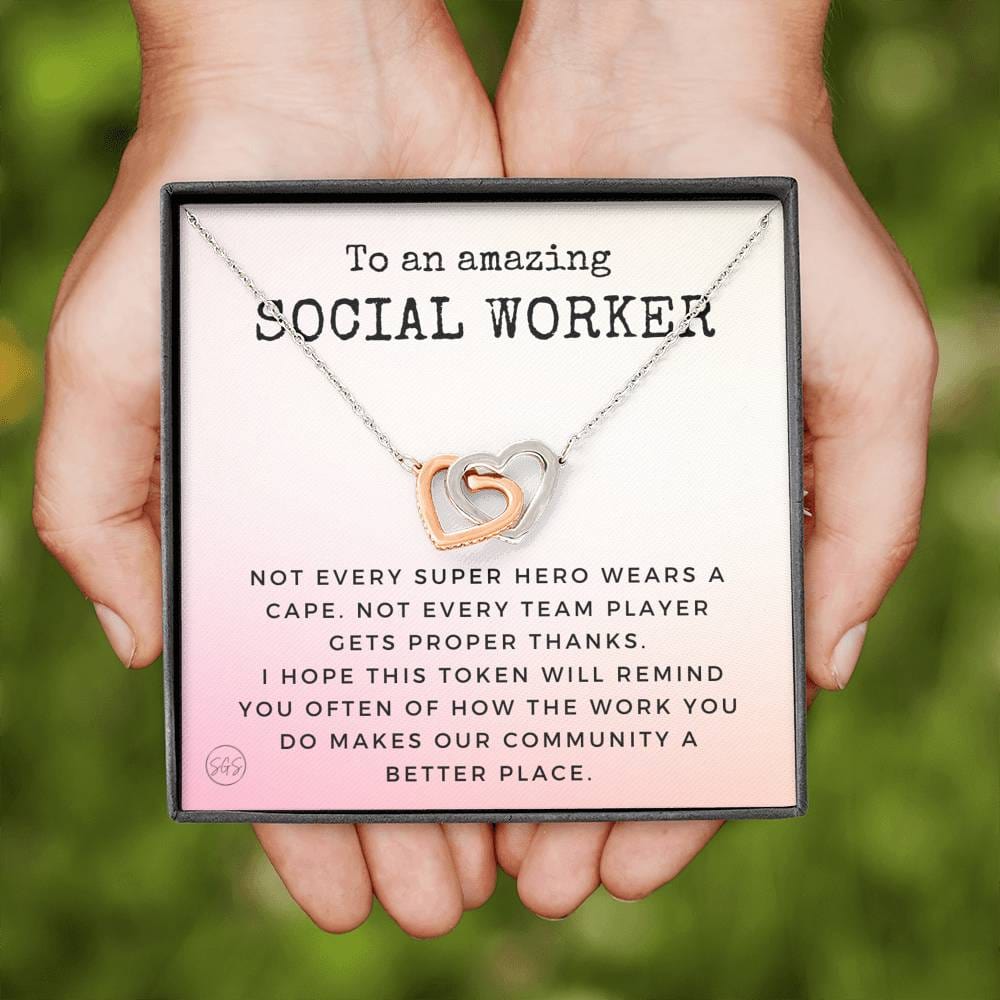0922g social worker.png Hearts Necklace