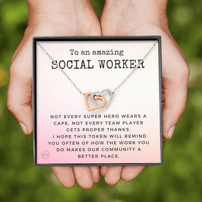 0922g social worker.png Hearts Necklace